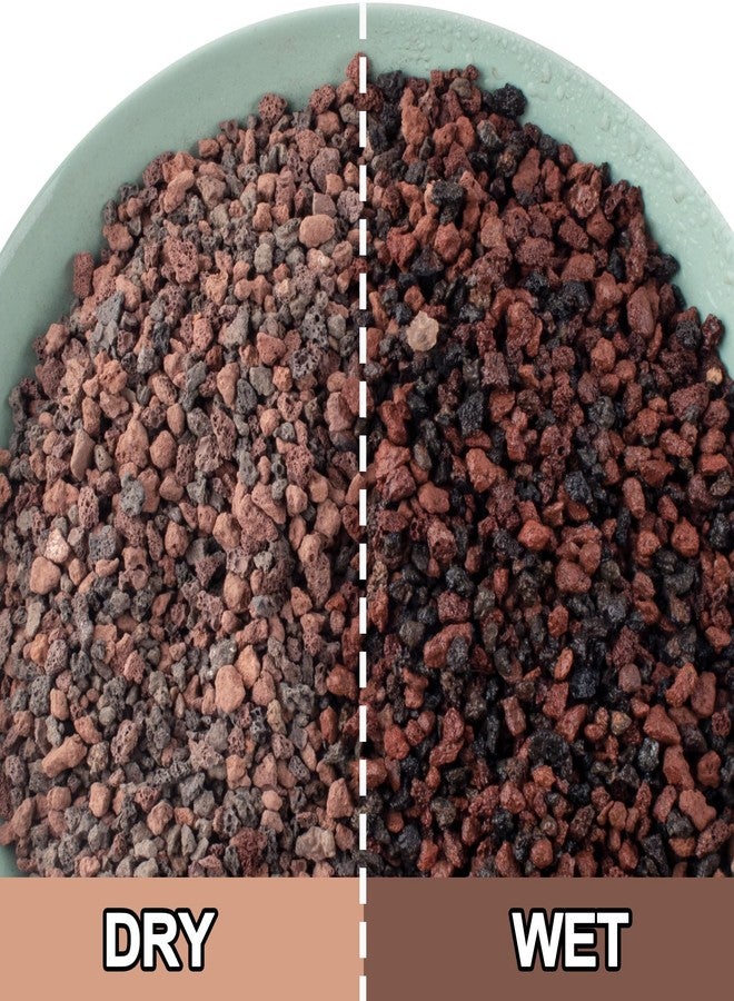 CJGQ 3lb Lava Rocks for Plants - Horticultural Volcanic Gravel for Drainage in Succulents, Bonsai, Terrariums and Landscaping - Image 4